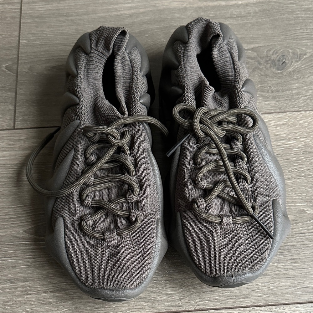Yeezy Charcoal Gray Sneakers